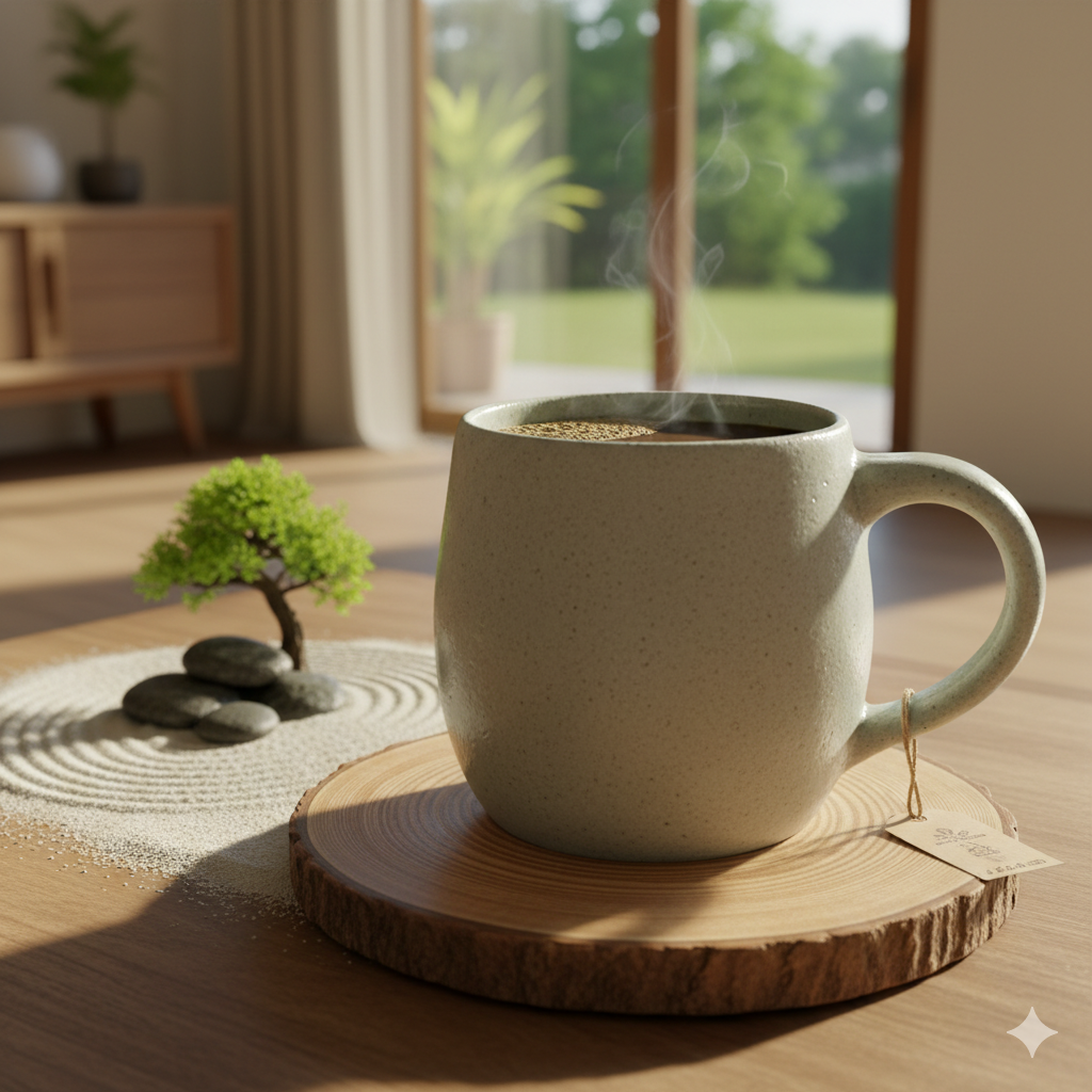 The "Zen Garden" Stoneware Mug